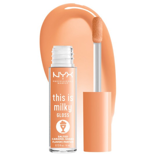 NYX Professional Makeup This Is Milky Gloss Salted Caramel Shake 18 4 ml