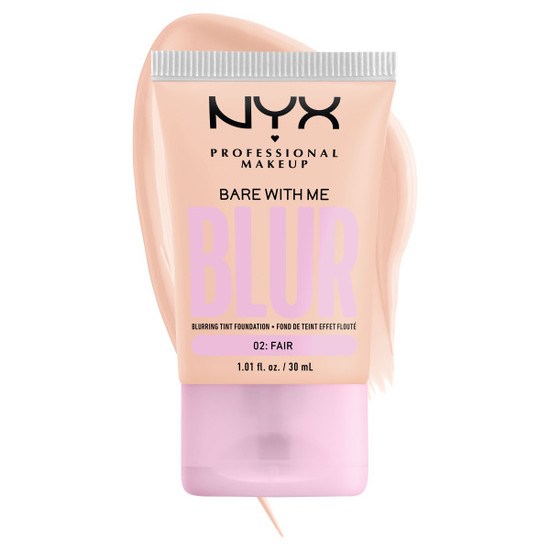 NYX Professional Makeup Bare With Me Blur Tint Foundation Fair 2 30 ml