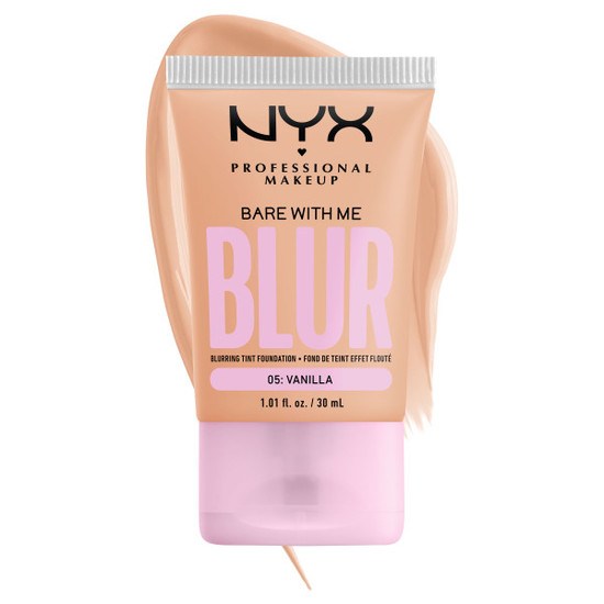 NYX Professional Makeup Bare With Me Blur Tint Foundation 05 Vanilla 30 ml