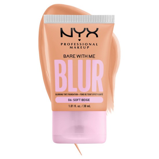 NYX Professional Makeup Bare With Me Blur Tint Foundation Soft Beige 6 30 ml