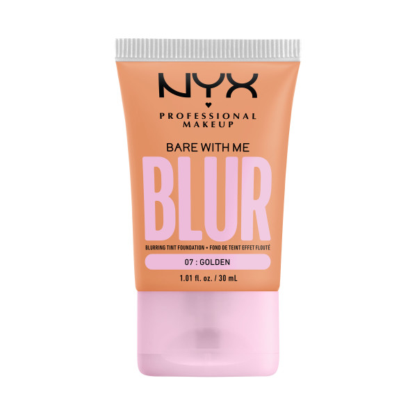 NYX Professional Makeup Bare With Me Blur Tint Foundation 07 Golden 30 ml