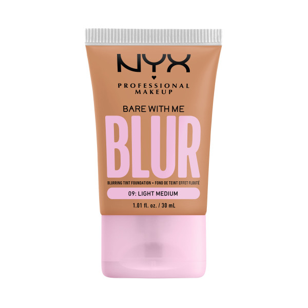 NYX Professional Makeup Bare With Me Blur Tint Foundation 09 Light Medium 30 ml