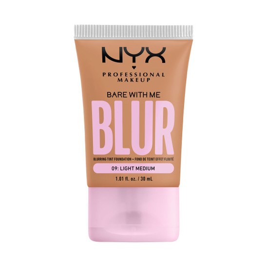 NYX Professional Makeup Bare With Me Blur Tint Foundation 09 Light Medium 30 ml