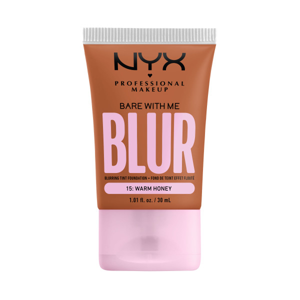 NYX Professional Makeup Bare With Me Blur Tint Foundation 15 Warm Honey 30 ml