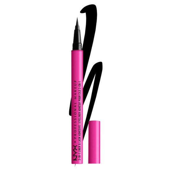 NYX Professional Makeup Jumbo 2-In-1 Liner & Adhesive Black 1