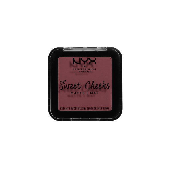 NYX Professional Makeup Sweet Cheeks Creamy Powder Blush Matte Bang Bang 5