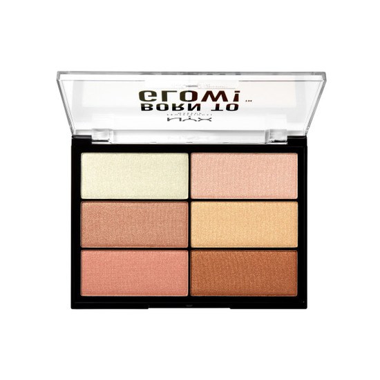 NYX Professional Makeup Born To Glow Highlighter Palette 1