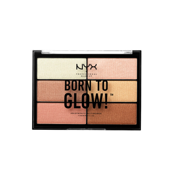 NYX Professional Makeup Born To Glow Highlighter Palette 1
