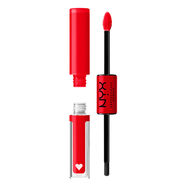 NYX Professional Makeup Shine Loud High Pigment Lip Shine 17 Rebel In Red