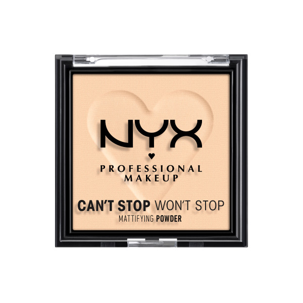 NYX Professional Makeup Can’t Stop Won’t Stop Mattifying Powder 02 Light 6 g