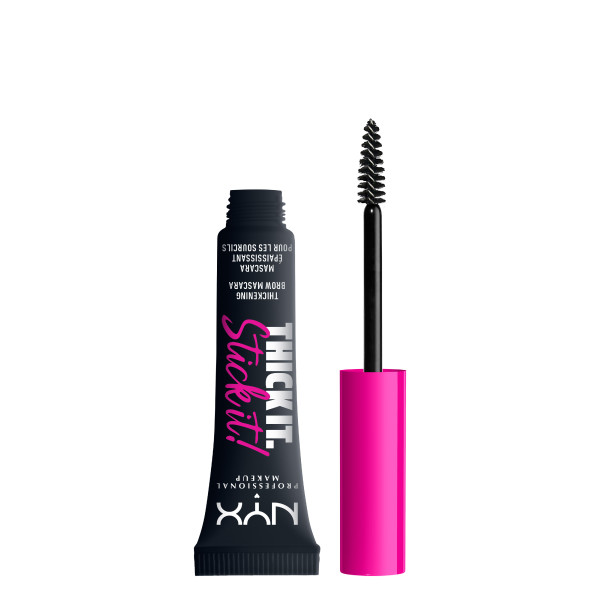 NYX Professional Makeup Thick it. Stick it! Brow Mascara 08 Black 7 ml