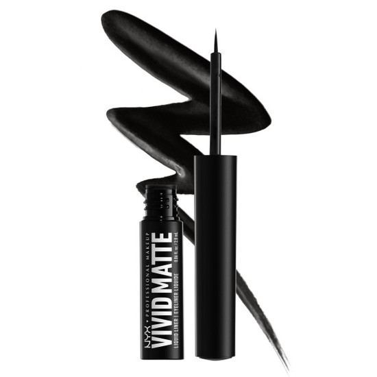 NYX Professional Makeup Vivid Matte Liquid Liner Black 1