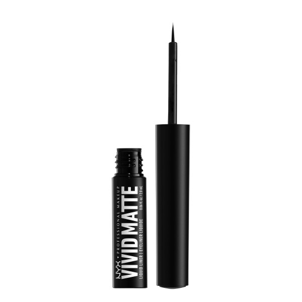 NYX Professional Makeup Vivid Matte Liquid Liner Black 1