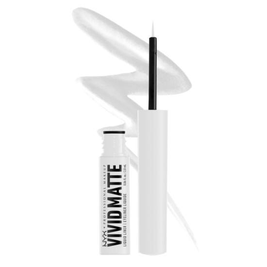 NYX Professional Makeup Vivid Matte Liquid Liner White 2