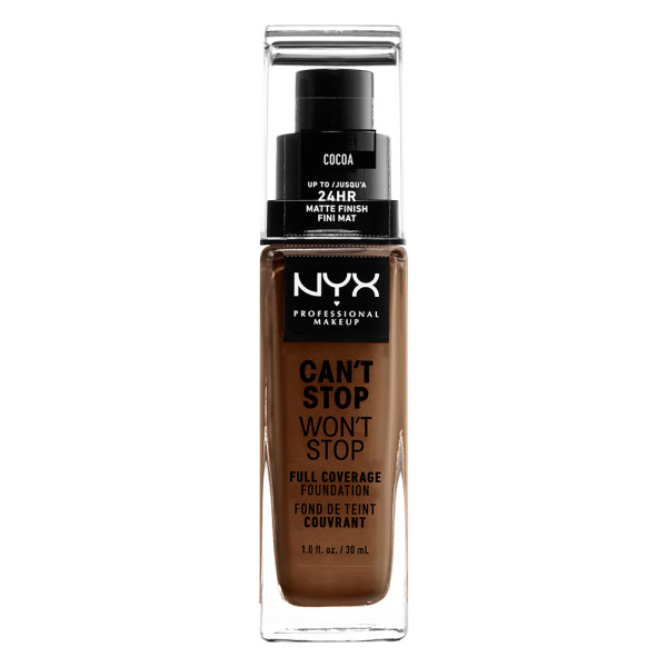 NYX Professional Makeup Can't Stop Won't Stop Foundation 21 Cocoa 30 ml