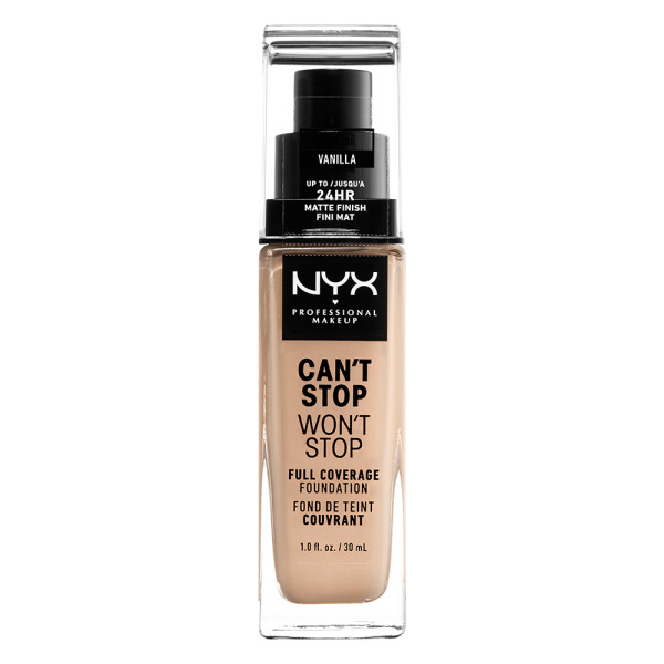 NYX Professional Makeup Can't Stop Won't Stop Foundation 06 Vanilla 30 ml