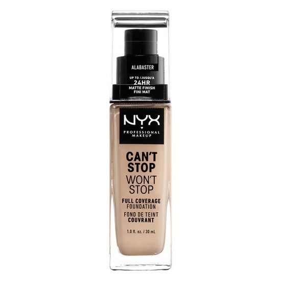 NYX Professional Makeup Can't Stop Won't Stop Foundation 02 Alabaster 30 ml