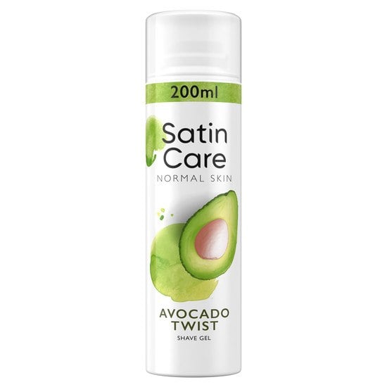 Gillette Venus Satin Care Sensitive Avocado Rakgel 200 ml