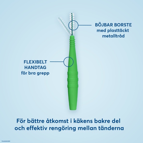 Plackers Dental Brush XL 0,8 mm Mellanrumsborstar 24 st