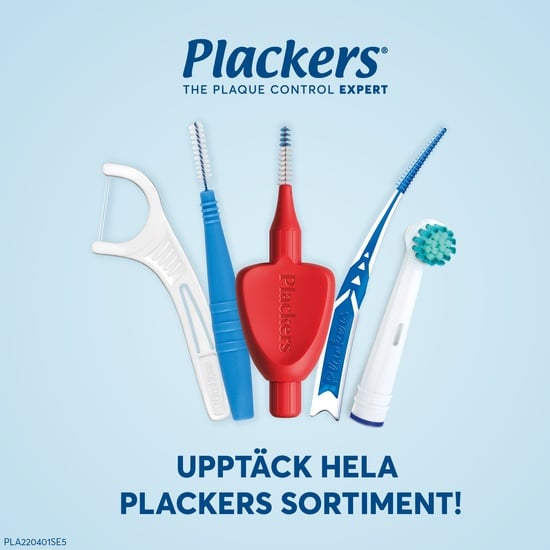 Plackers Dental Brush XL 0,8 mm Mellanrumsborstar 24 st