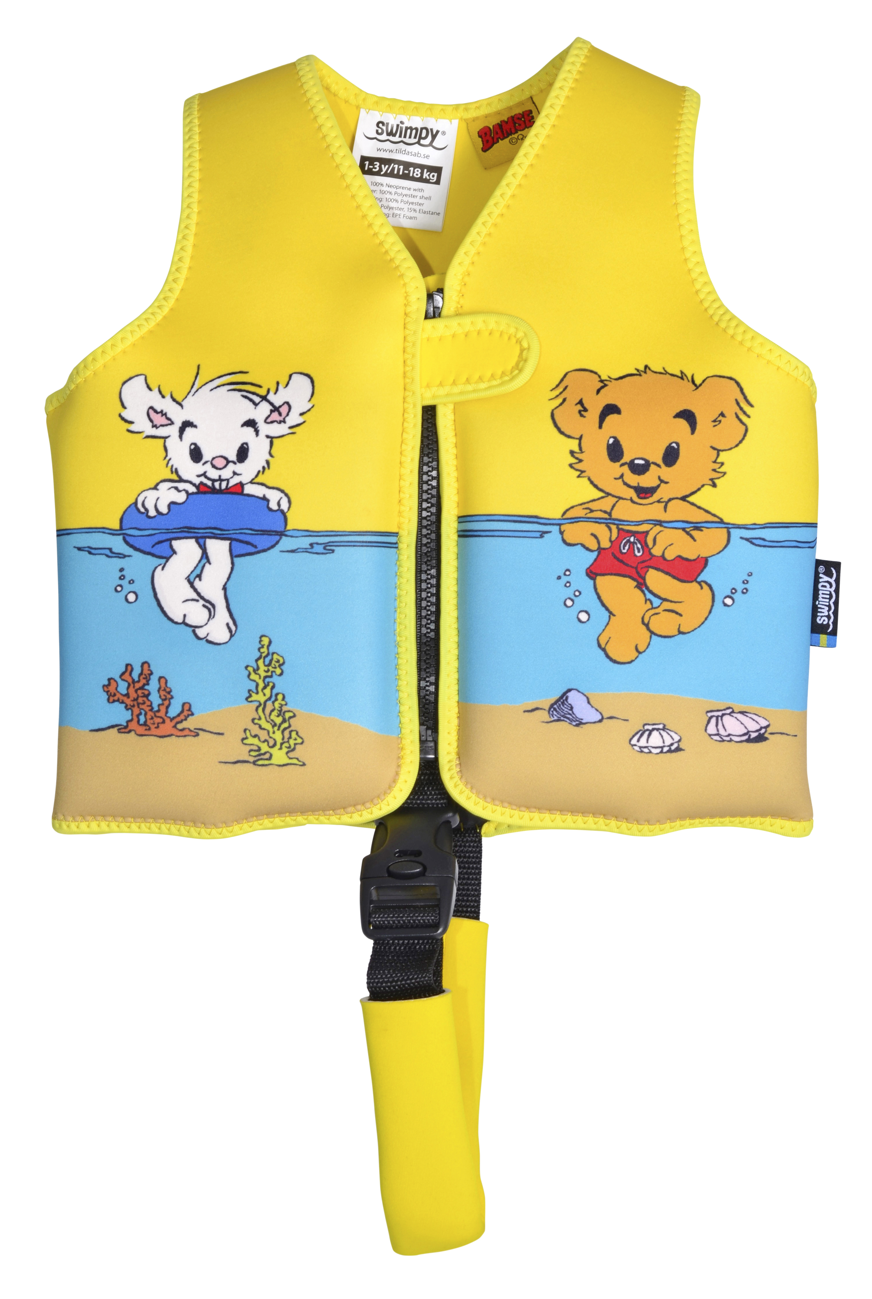 Swimpy Simväst Bamse 1-3 år