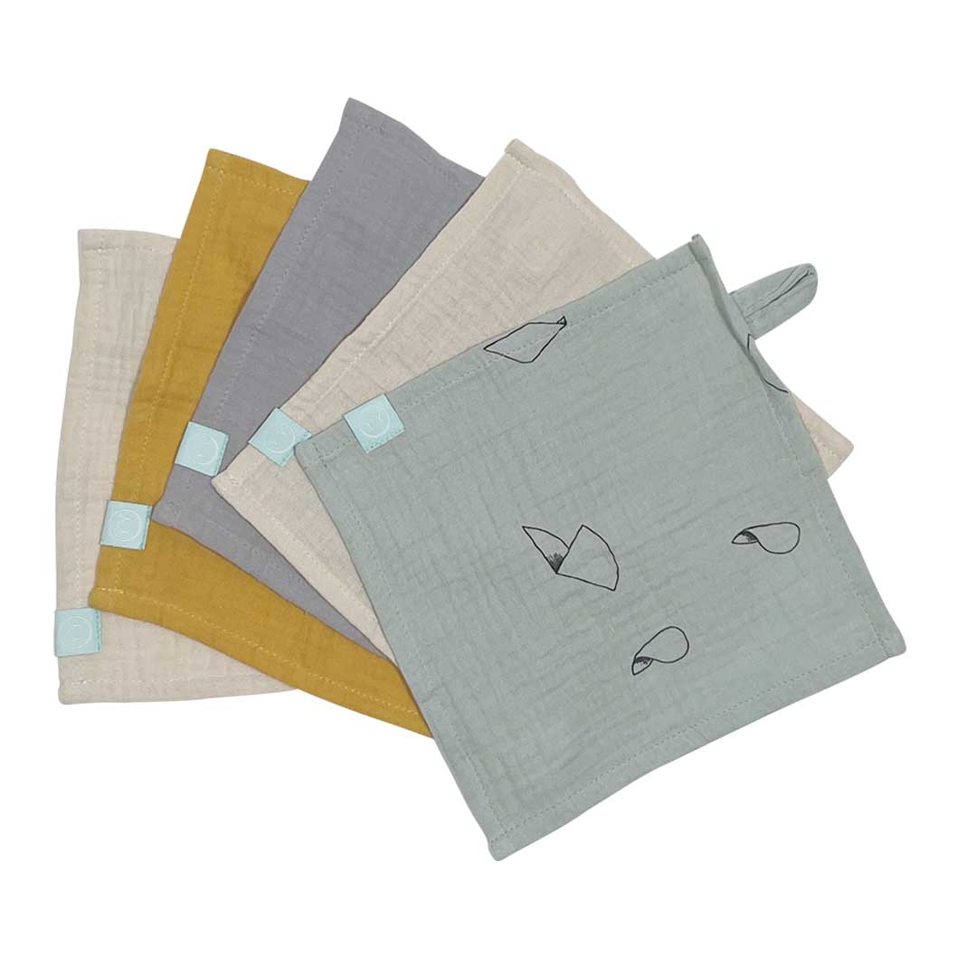 Najell Muslindukar Multi 5-pack 