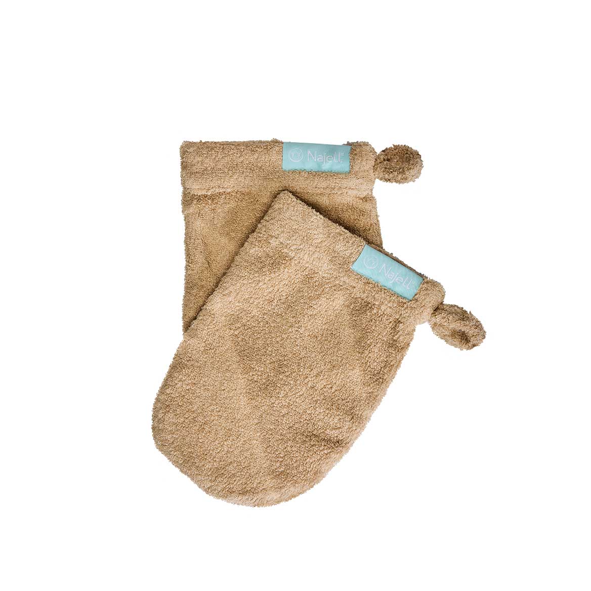 Najell Tvättlappar Beach Beige 2-pack