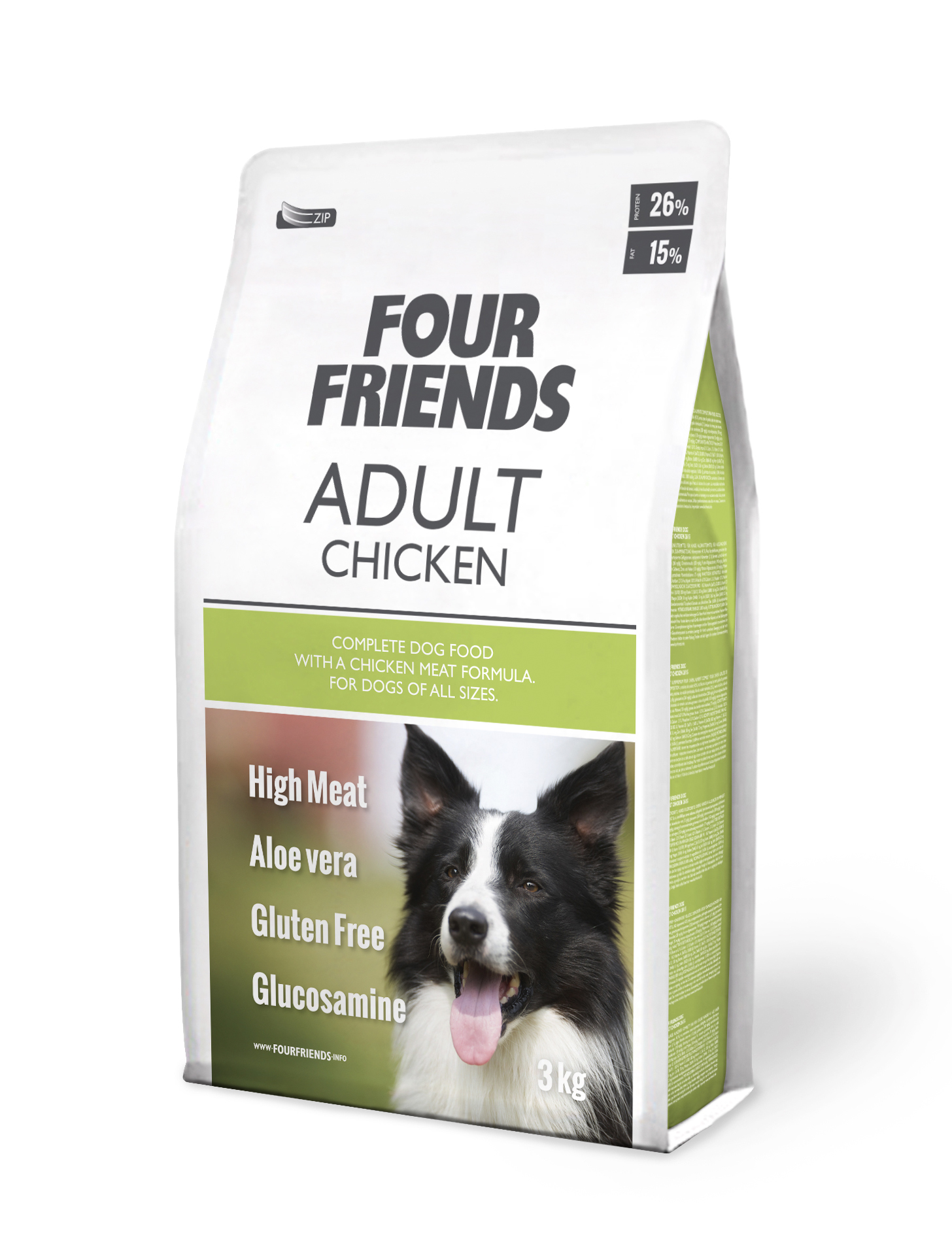 FourFriends Dog Adult 3 kg