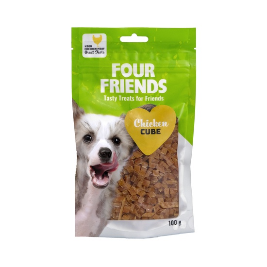 FourFriends Dog Chicken Cube 100 g