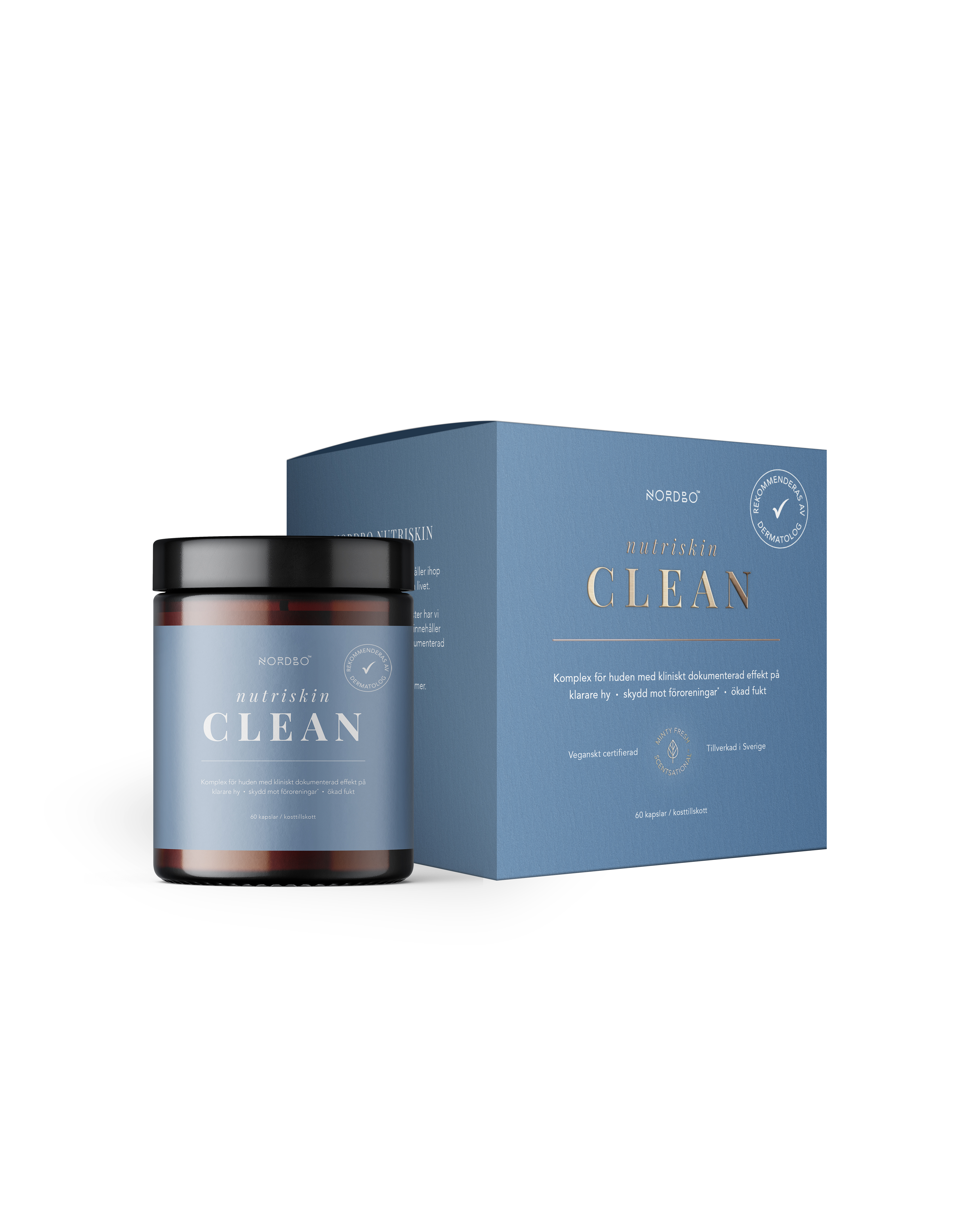 Nordbo Nutriskin CLEAN 60 kapslar