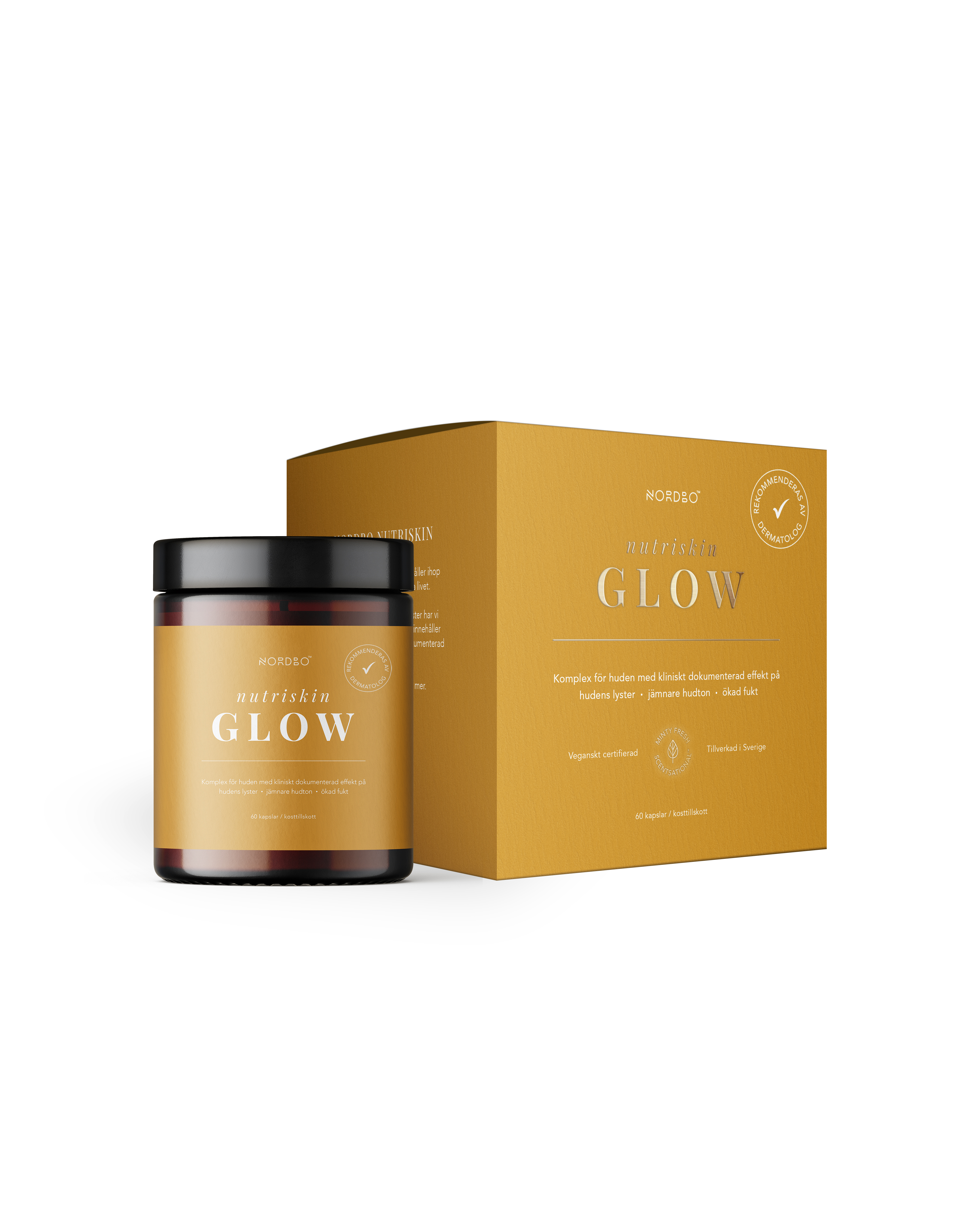 Nordbo Nutriskin GLOW 60 kapslar