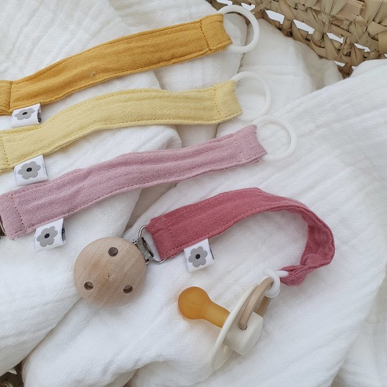 Summerville Napphållare Muslin Dusty Rose Eko
