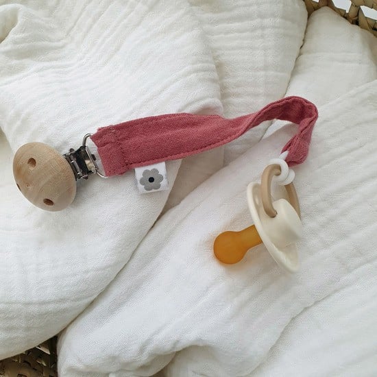 Summerville Napphållare Muslin Dusty Rose Eko