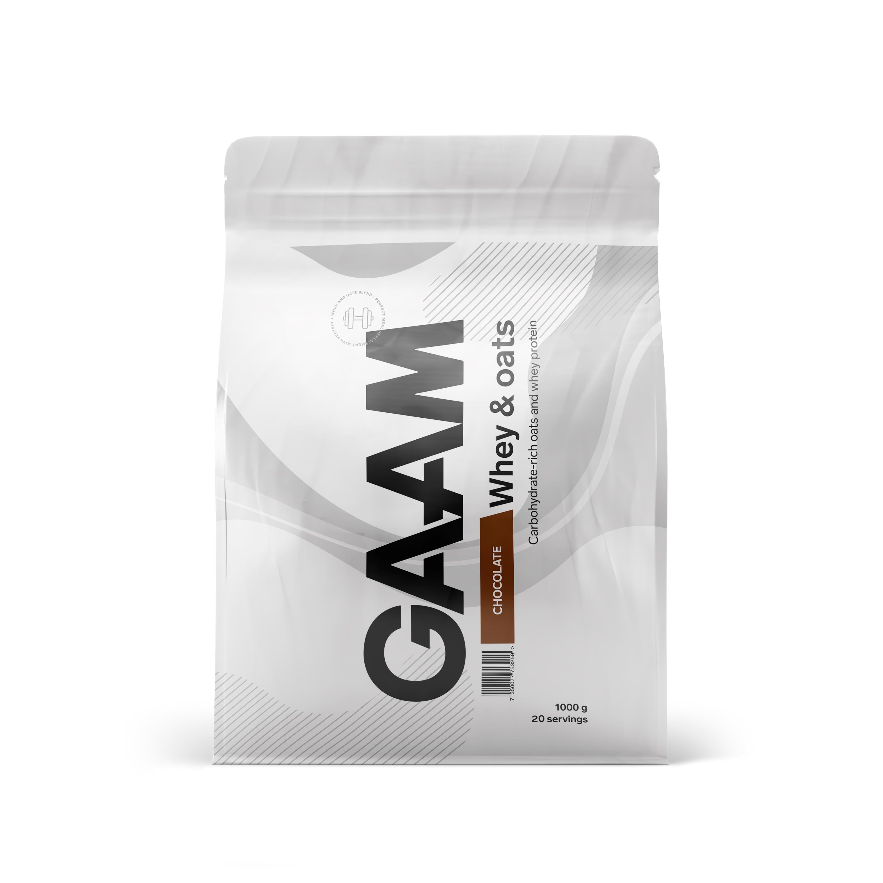 GAAM Whey & Oats Chocolate 1 kg