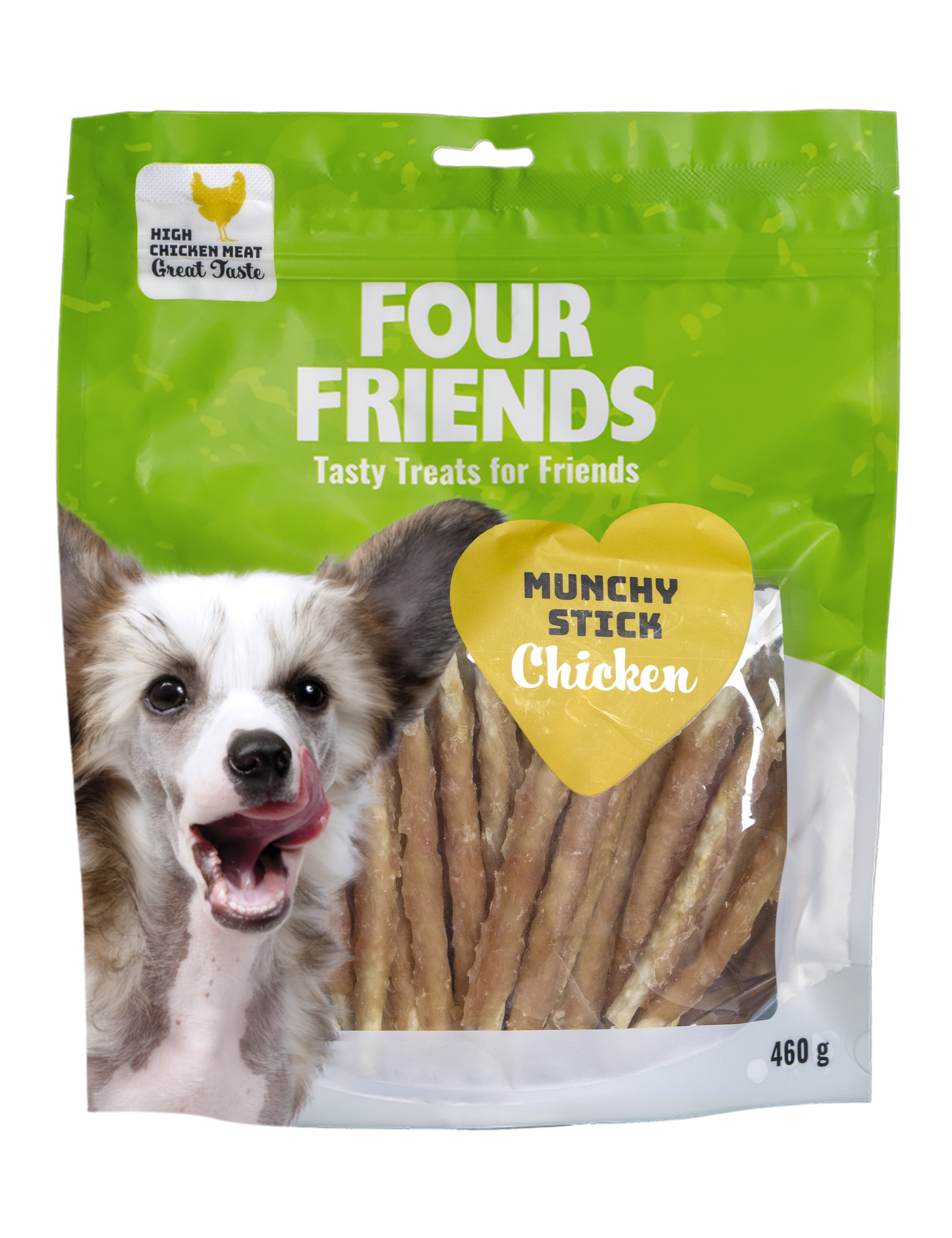 FourFriends Dog Munchy Stick Chicken 460 g