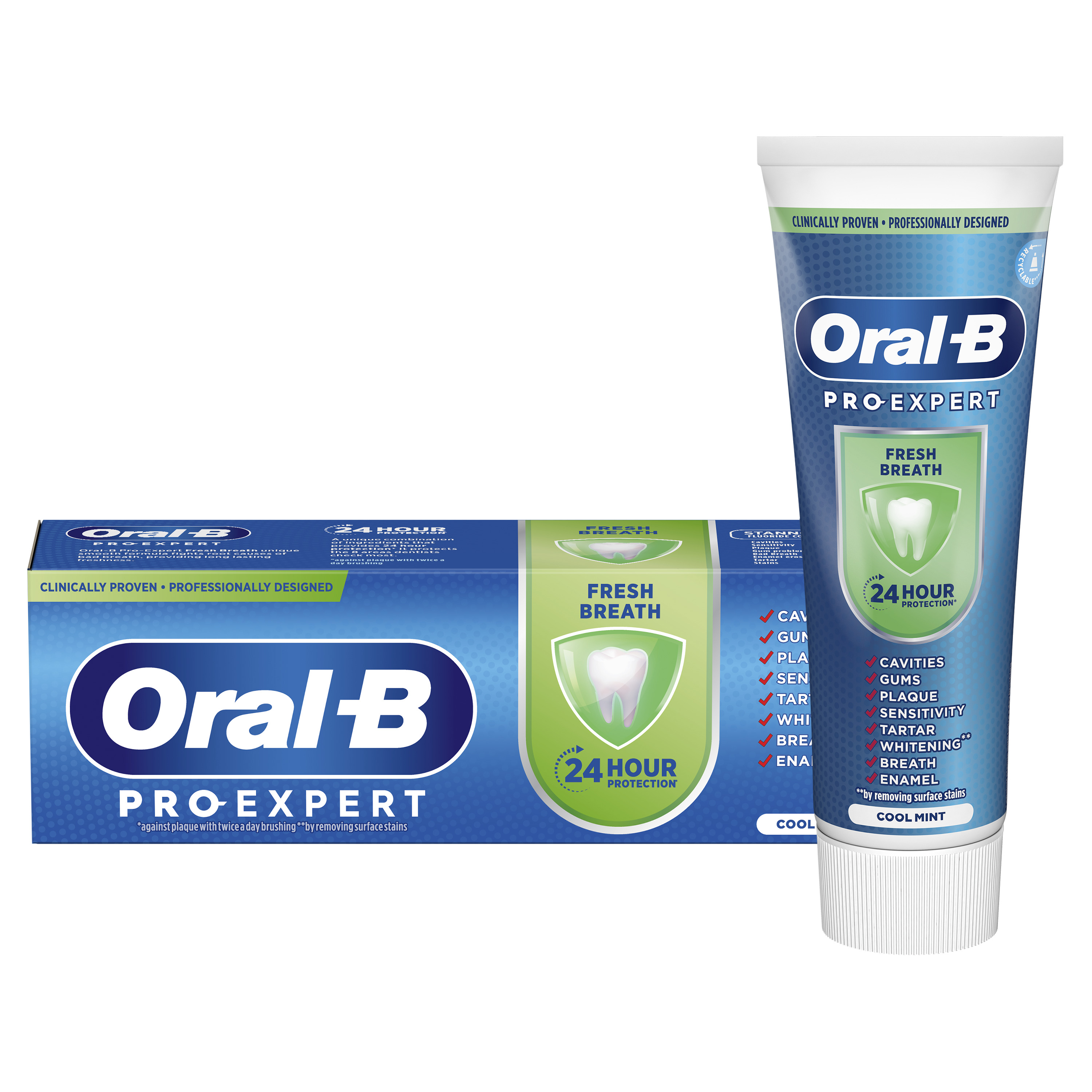 Oral-B Pro-Expert Fresh Breath Tandkräm 75 ml
