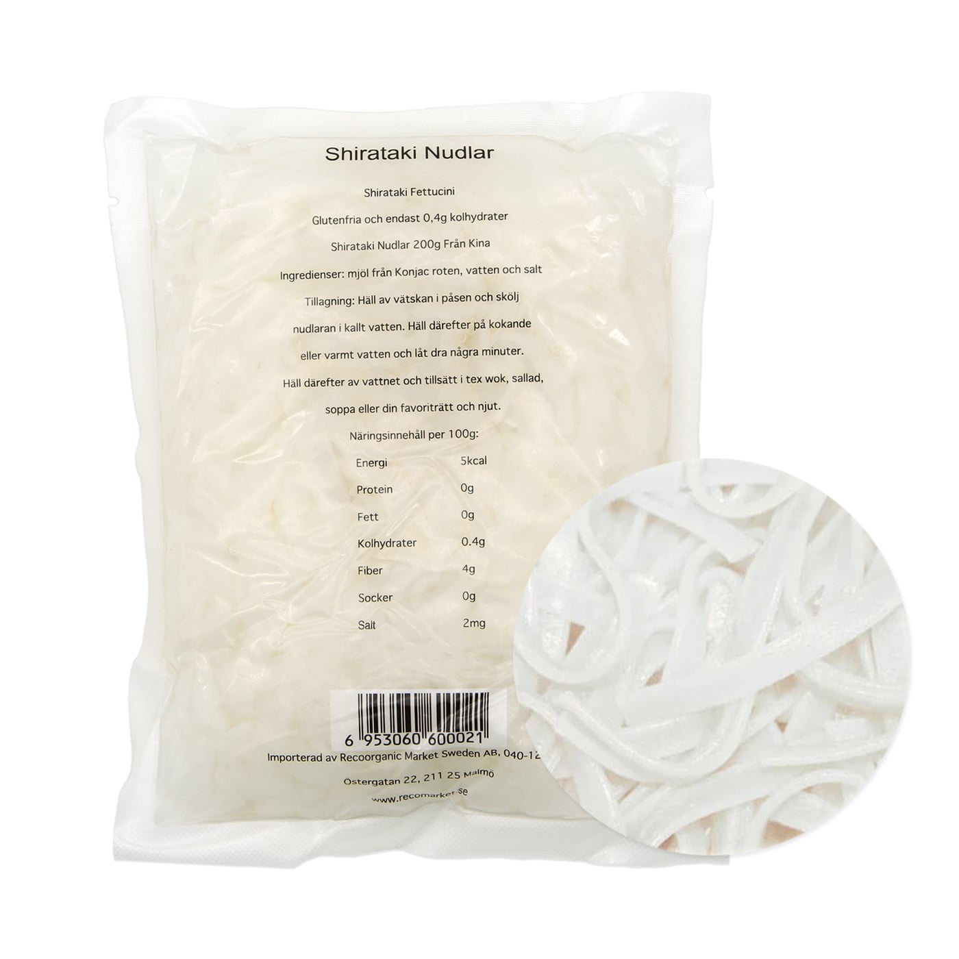 Rawfoodshop Shirataki Fettucini 200 g