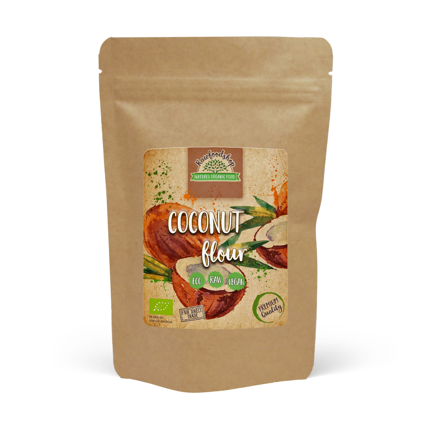 Rawfoodshop Kokosmjöl EKO 500 g
