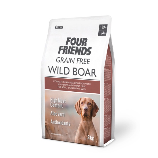 FourFriends Dog GF Wild Boar 3 kg
