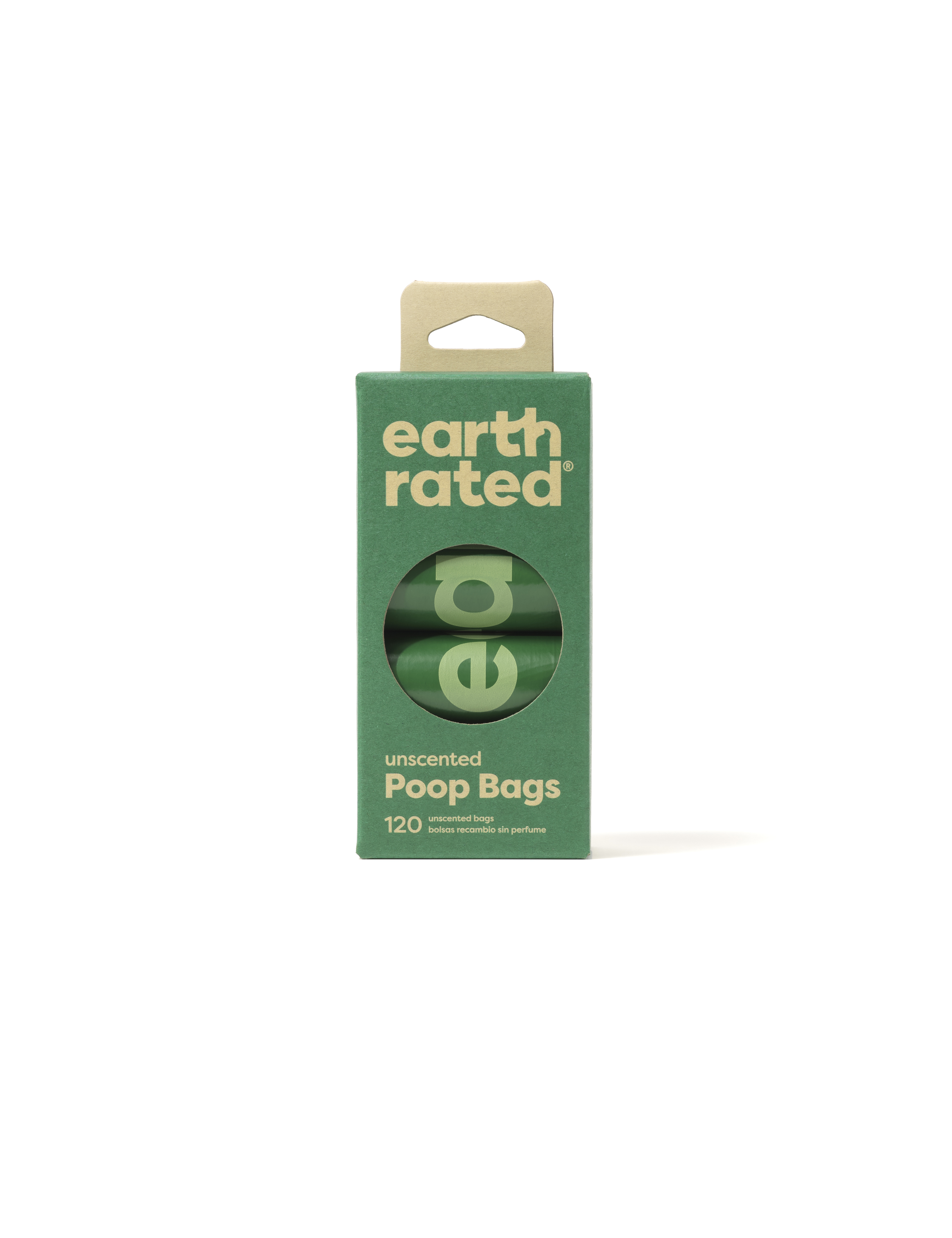 Earth Rated Hundbajspåsar Refill Oparfymerade 8 x 15 st