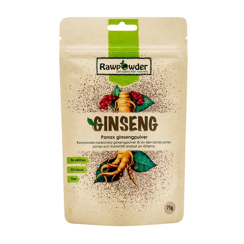 Rawpowder Ginsengpulver Panax 75 g