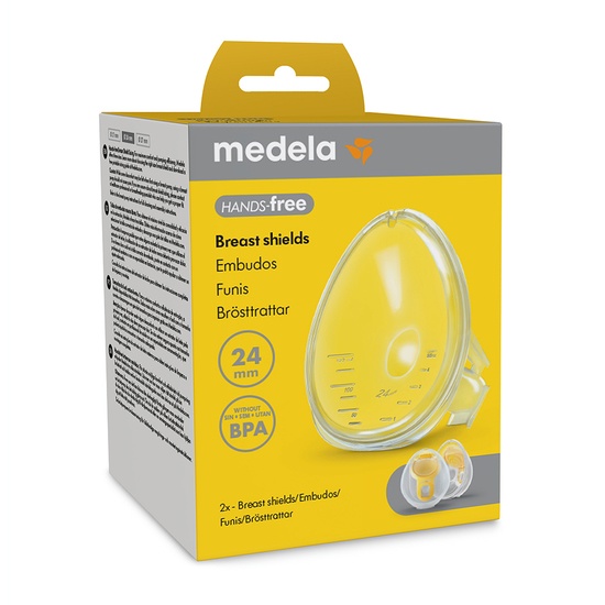 Medela Hands-free Brösttratt 24 mm 2-pack