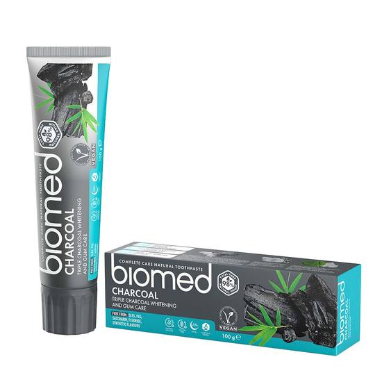 Biomed Charcoal Hydroxiapatit Tandkräm 100 g