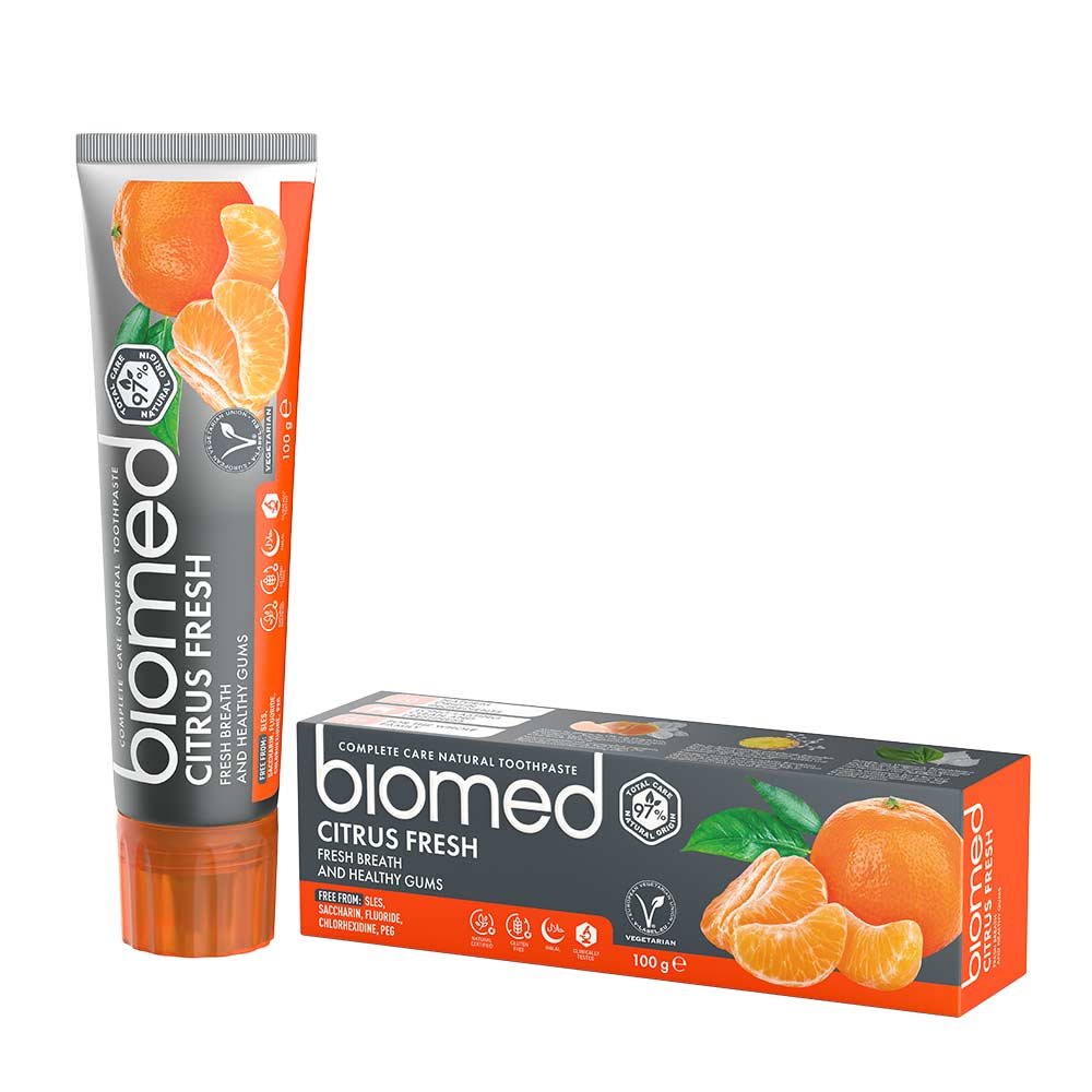 Biomed Citrus Fresh Tandkräm 100 g