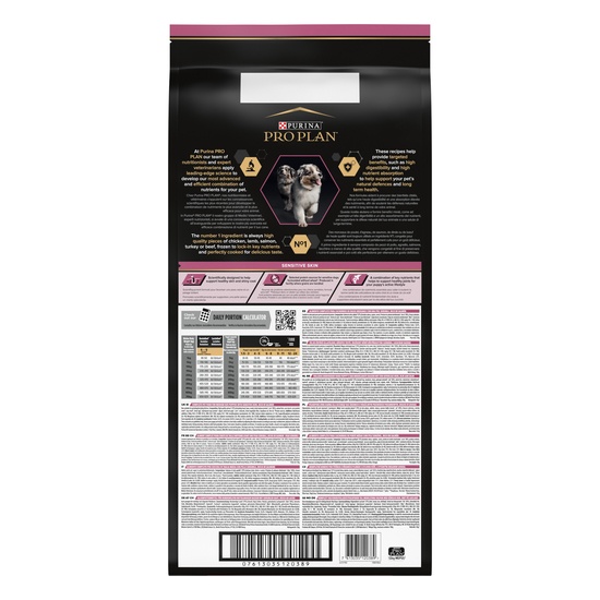 Purina Pro Plan Medium Puppy Sensitive Skin Rikt på Lax 12 kg
