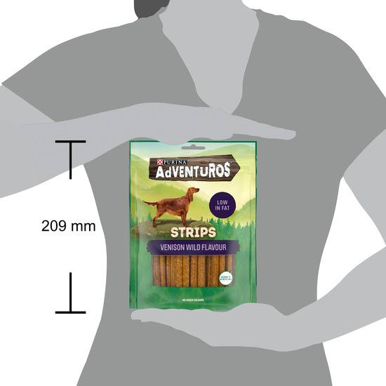Purina AdVENTuROS Strips Venison 90 g