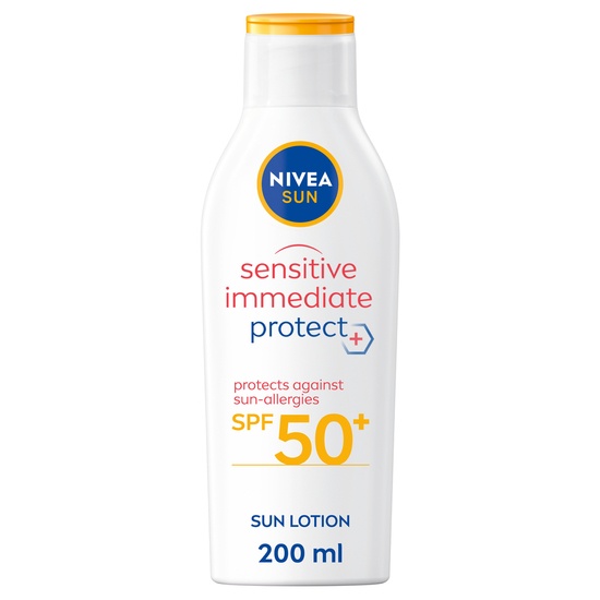 NIVEA SUN Solkräm Sensitive Immediate Protect Sun-Allergy Lotion SPF50+ 200 ml