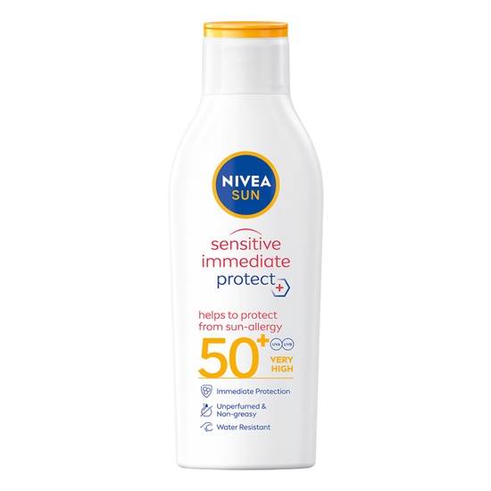 NIVEA SUN Solkräm Sensitive Immediate Protect Sun-Allergy Lotion SPF50+ 200 ml