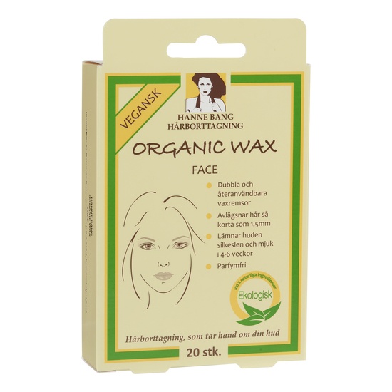 Hanne Bang Organic Wax Face 20 st