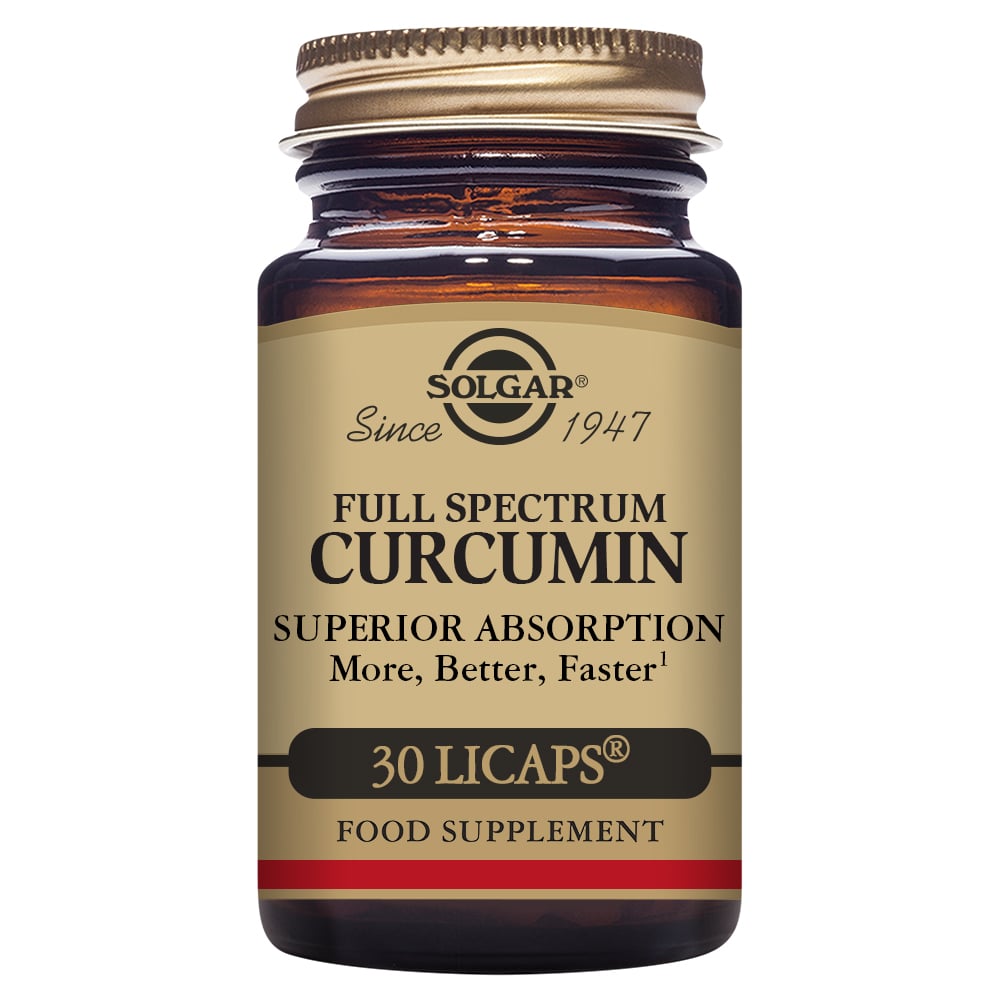 Solgar Full Spectrum Curcumin 30 softgels